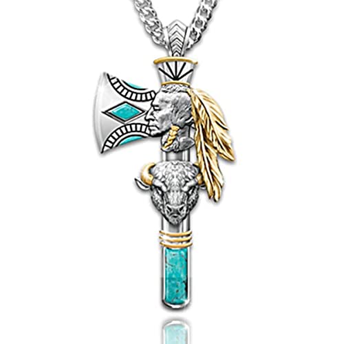 1993Store Viking Eagle Wolf ax Necklaces Men Animal Gothic Indians Pendant Necklace US Pendant Necklaces jewelry for Women Men 1993Store Viking Eagle Wolf ax Necklaces Men Animal Gothic Indians Pendant Necklace US Pendant Necklaces jewelry for Women Men