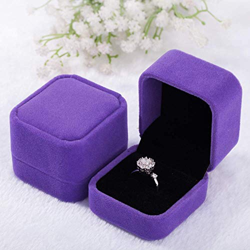 2 Pack Velvet Ring Boxes 2 Pack Velvet Ring Boxes