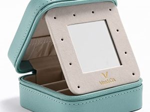 Vee Small Travel Jewelry Case