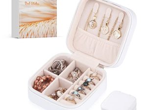 LUAVFA Small Travel Jewelry Box