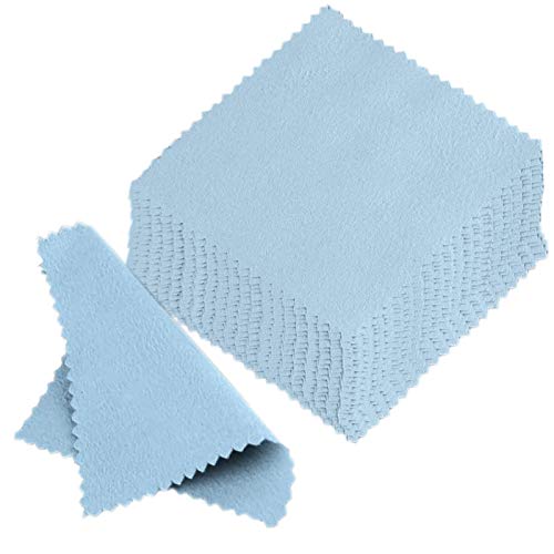 50pcs Jewelry Cleaning Cloth Polishing Cleaning Cloths for Sterling Silver Gold Platinum Platinum Jewelry 50pcs Jewelry Cleaning Cloth Polishing Cleaning Cloths for Sterling Silver Gold Platinum Platinum Jewelry