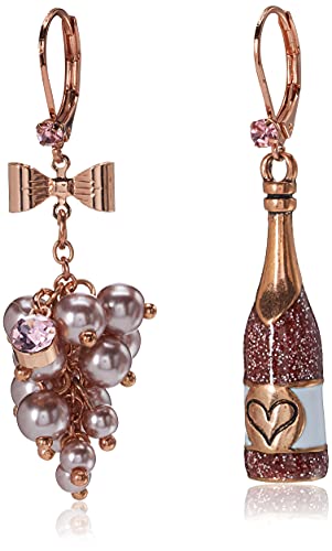 Betsey Johnson Non-Matching Flower Earrings Betsey Johnson Non-Matching Flower Earrings