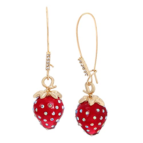 Strawberry Dangle Earrings Strawberry Dangle Earrings