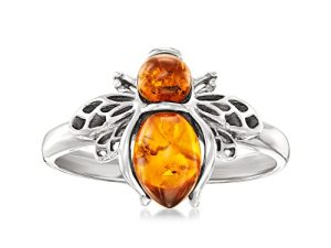 Ross-Simons Gem Bumblebee Ring in Silver