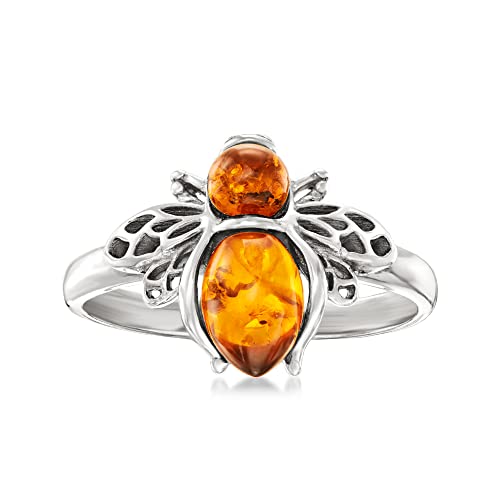 Ross-Simons Gem Bumblebee Ring in Silver Ross-Simons Gem Bumblebee Ring in Silver