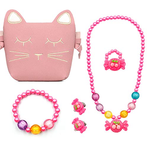 SJkunni Toddler Play Jewelry for Little Girls SJkunni Toddler Play Jewelry for Little Girls