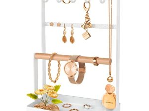 GEAMSAM Jewelry Organizer Necklace Holder