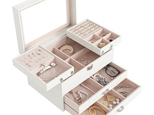 HOOBRO Jewelry Box for Women