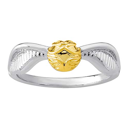 Harry Potter Womens Golden Snitch Rings - Harry Potter Rings Size 6 Harry Potter Womens Golden Snitch Rings - Harry Potter Rings Size 6