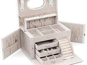 Oyydecor Jewelry Box Organizer for Women Girls