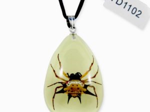 REALBUG Spiny Spider Glow in The Dark Necklace