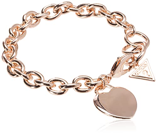GUESS "Basic" G Logo Heart Link Bracelet GUESS "Basic" G Logo Heart Link Bracelet