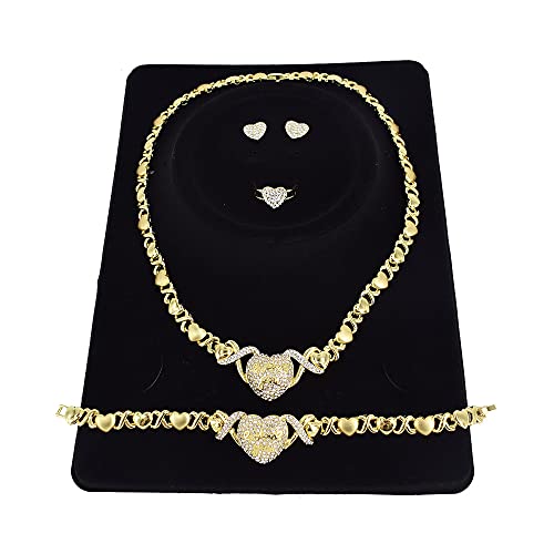 Giffor Jewellery Lady 14K Gold Filled Jewelry sets for Women Bracelets Necklaces With Earrings Gifts Giffor Jewellery Lady 14K Gold Filled Jewelry sets for Women Bracelets Necklaces With Earrings Gifts