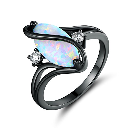 Barzel Rose Gold & White Gold Plated Created Ruby Barzel Rose Gold & White Gold Plated Created Ruby
