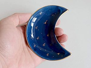 Small Moon Jewelry Dish Tray