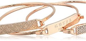 Guess 3 Piece Tension Id Bangle Bracelet