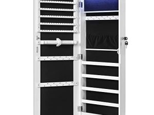 SONGMICS Hanging Jewelry Cabinet