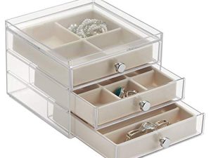 iDesign - 37030 Plastic 3 Jewelry Box