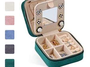 Dajasan Velvet Travel Jewelry Box