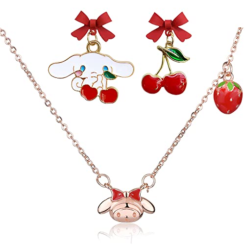 Red Necklace And Earring Sets For Women Red Necklace And Earring Sets For Women