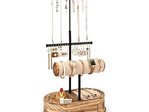 Emfogo Jewelry Organizer Stand Necklace Holder
