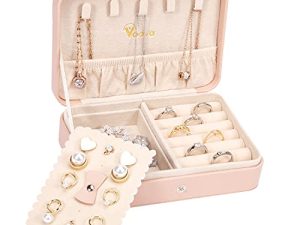 Voova Small Jewelry Organizer Box