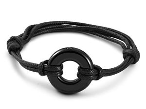 AllerPierce Cremation Urns Bracelet for Ashes Memorial Bracelets Circle of Life Eternity Jewelry for Men Women