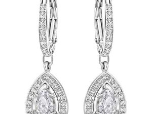 Swarovski Crystal Attract Light Clear Earrings