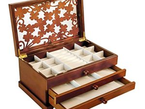 Kendal Wooden Jewelry Box for Women