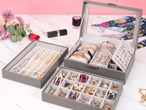 Celosia 2 Jewelry Trays+ Jewelry Box