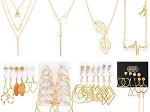 Necklace and Earring Jewelry Set
