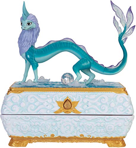Disney Raya and The Last Dragon Sisu Dragon Chest Jewelry Box Features Color Changing Lights & Music Disney Raya and The Last Dragon Sisu Dragon Chest Jewelry Box Features Color Changing Lights & Music