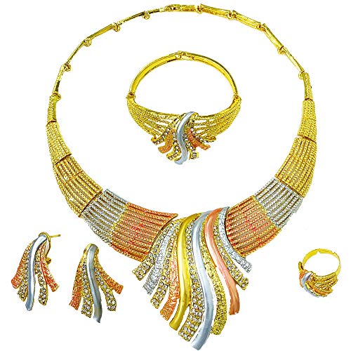 Ethiopian Jewelry for Women Golden African Necklace for Mom ladies Ethiopian Jewelry for Women Golden African Necklace for Mom ladies