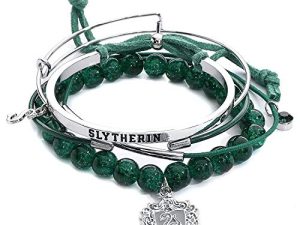 Harry Potter Slytherin Arm Party Bracelet Set