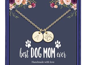 Dog Mom Gifts for Women Necklace