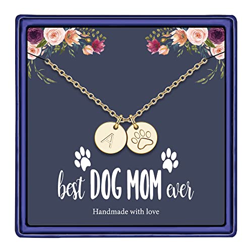 Dog Mom Gifts for Women Necklace Dog Mom Gifts for Women Necklace