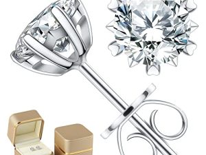 Diamond Earrings for Women Men