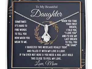Personalized to My Bonus Daughter Necklace