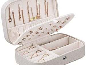 LATIT Small Jewelry Box for Women Girls
