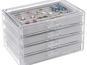 Weiai Acrylic Jewelry Organizer
