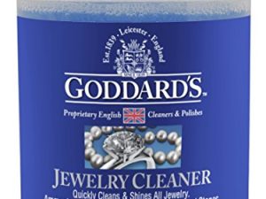 Goddard’s Instant Jewelry Cleaner – Ammonia-Free Gold & Silver Jewelry Cleaner Solution – Safe for All Precious Stones and Crystals – Gold & Silver Polish to Clean & Shine (6 oz)
