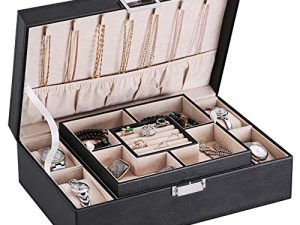 BEWISHOME Mens Jewelry Box
