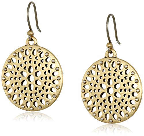 Lucky Brand Two Tone Open Work Drop Earrings Lucky Brand Two Tone Open Work Drop Earrings