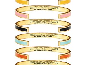 My Badass Girl Gang Multiple Color Bangle - Because of You