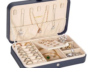 LANDICI Small Jewelry Box for Women Girls