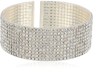 Anne Klein Women's Silver Tone Crystal