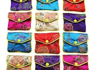 MorTime Jewellery Jewelry Silk Purse Pouch Gift Bags